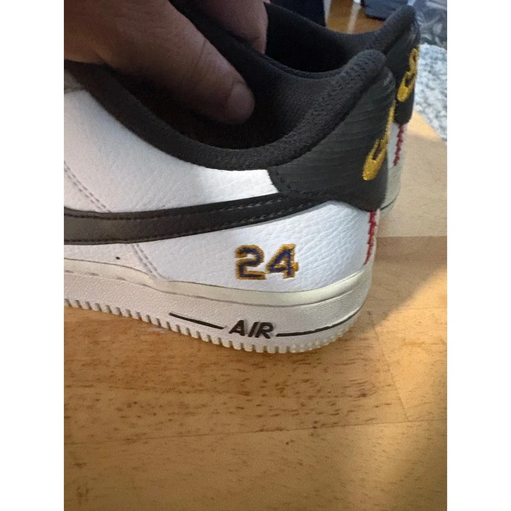 Nike Air Force 1 Low Swingman Ken Griffey Jr Sr White Black DJ5192-100 Kids